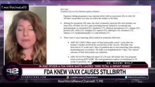 The FDA KNEW ALL Along the VX Would Cause Aborted Pregnancies