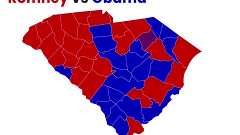 South Carolina's 20-Year County Level Presidential Election Shifts: Unpacking Trump's Impact in 20 Seconds
