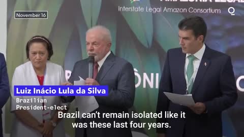 Brazil's Lula Pledges 'Big Fight' Against Amazon Deforestation