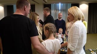 Captured Ukrainian soldiers reunite with family