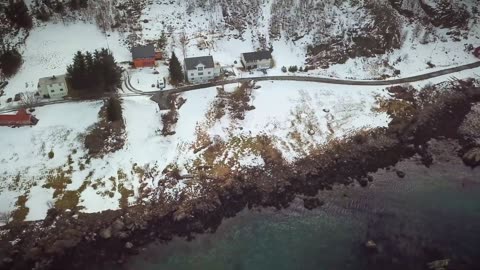 NORWAY Travel | Snowfall | Nature | Free HD Videos - No Copyright footage