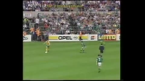 Republic of Ireland vs Lithuania (World Cup 1998 Qualifier)