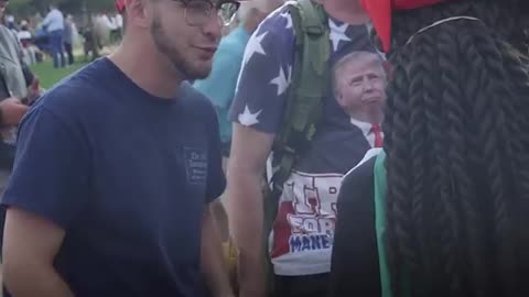 STRONGER TOGETHER: BLM Meets Pro Trump Rally