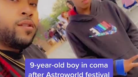 9-year-old boy in coma after Astroworld festival