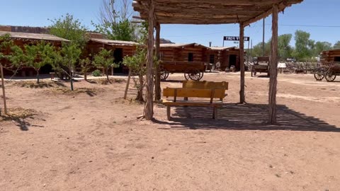 How people used to live and conquer the Wild West ? Bluff Fort, Utah