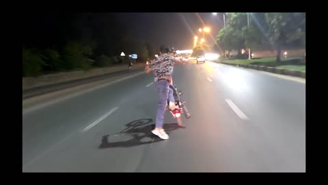 Shahnawaz bike wheeling