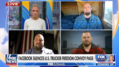 US Truckers Slam Facebook for Removing DC Freedom Convoy
