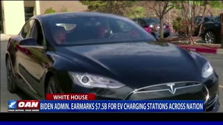 Biden Admin. Earmarks $7.5B for EV charging stations across nation