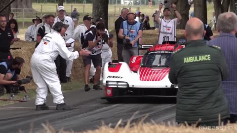 2022 Goodwood Festival of Speed BEST of Day 2 | Porsche's new 963 LMDh, Burnouts, F1s & More!