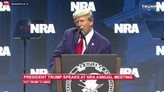Donald Trump Speech at Annual NRA in Indianapolis