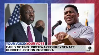 Sen. Raphael Warnock, Herschel Walker facing off in Georgia Senate runoff