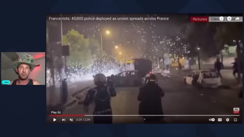 French Riots False Flag