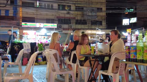 Pattaya nightlife beach road Amazing Thailand!