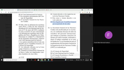 TRILCE SEMESTRAL 2021 | SEMANA 19 | CÍVICA: ONU Y OEA