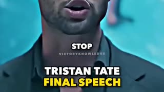 Tristan Tate Final Speech