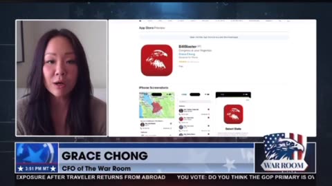 Grace Chong - when thousands of us are calling Washington it send a very strong message