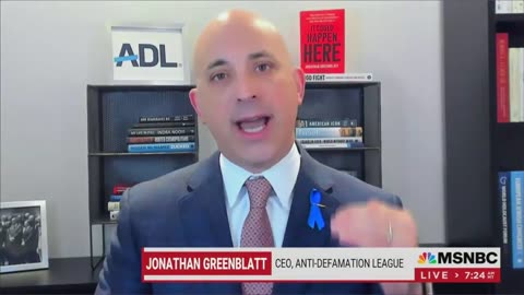 ADL CEO Jonathan Greenblatt recently went on Morning Joe to excoriate 👀