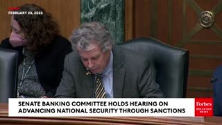 Sherrod Brown Leads Senate Banking Committee Hearing On Advancing National Security
