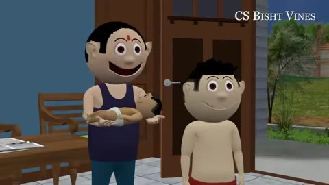 PAAGAL BETA 1 | Jokes | CS Bisht Vines | Desi Comedy Video | Cartoon Comedy