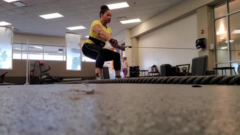 Duck Walk Using Cables