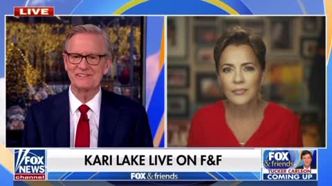 You would think by this appearance this morning that Kari Lake is Governor of Arizona