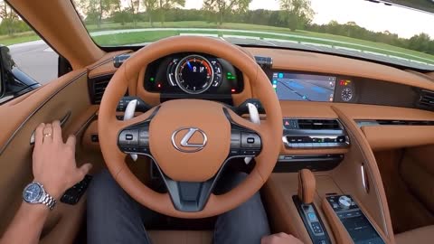 2021 Lexus LC 500 Convertible - POV Driving Impressions