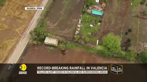 Record-breaking rainfall in Valencia, yellow alert issued in surrounding areas | World News | WION