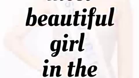 TOP 10 Beautiful girls in the world.