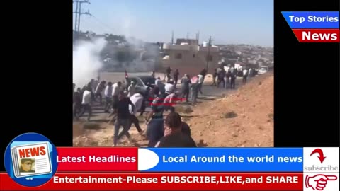 Jordanian security forces fire teargas at thousands of