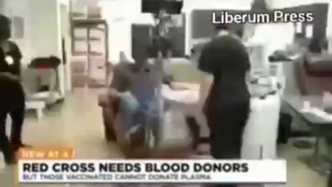 No blood donations from vaxxed