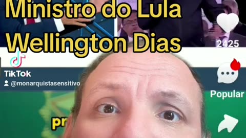 Ministro de lula falada inegibilidade de Bolsonaro