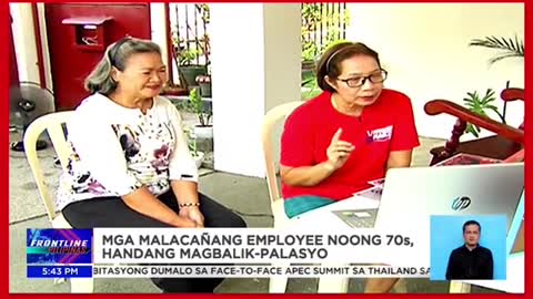 Mga Malacañang employee noong '70s, handang magbalik-Palasyo