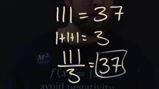 111=37? This math trick always works! | Minute Math Tricks 126 #shorts