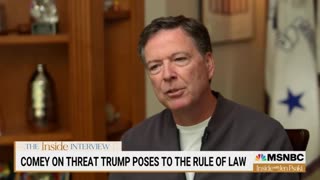 Former FBI Director Comey Is Very Afraid Of Trump Winning In 2024