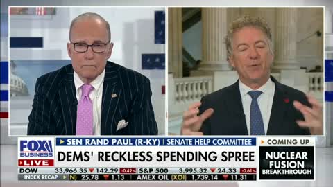 Dr. Paul Joins Kudlow to Discuss Government Overspending - December 14, 2022