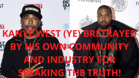 KANYE WEST(YE) REMOVED FROM CHASE BANK AND BETRAYED BY DRINK CHAMPS/NORE, ANOTHER EXAMPLE BEING MADE