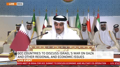 QATARI EMIR"THIS IS A GENOCIDE COMMITTED BY ISRAEL"