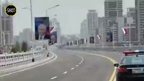 🚨BREAKING: North Korea Puts Russia Flags & Pictures of Putin Down Highways