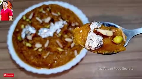 Daal Moong Halwa Recipe By ijaz Ansari _ Danedar Halwa Banane Ka Tarika _