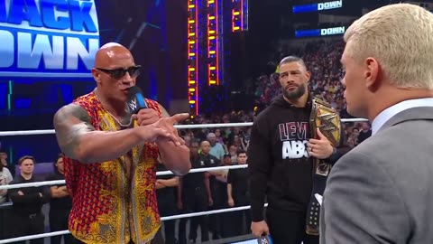 Cody Rhodes SLAPS The Rock in heated exchange: SmackDown highlights, March 10, 2024