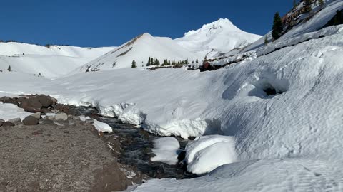 Snowy Alpine Wonderland – White River West Sno Park – Mount Hood – Oregon – 4K