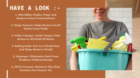 List Of Cleaning Tools You Need In Your Home