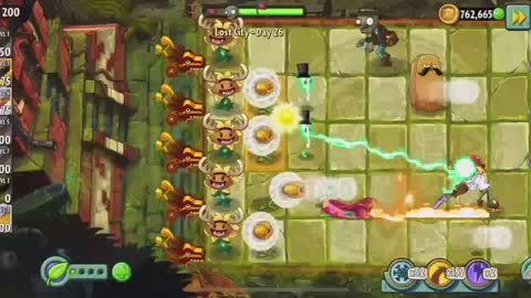 Plants vs Zombies 2 Lost City - Day 26