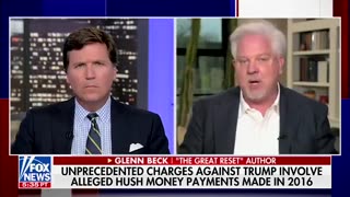 Glenn Beck goes scorched earth, puts on a MAGA Hat on LIVE TV after Trump indictment.