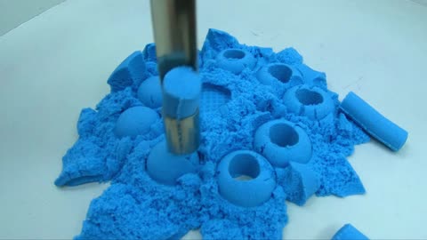 How to Cut Kinetic Sand Satisfying Videos ASMR Sounds