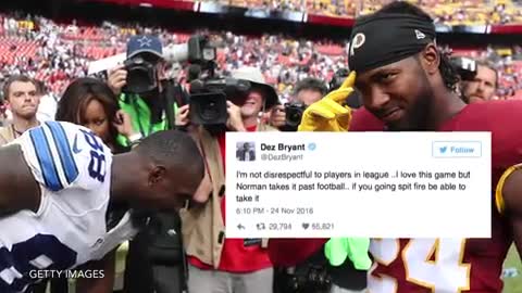 Josh Norman Changes His Story About Dez Bryant Threat