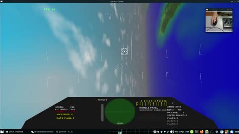 02 Linux Air Combat: Flying with a Mouse, Tutorial 1