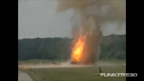 ATGM missile destroy a Abraham tank