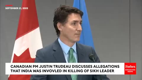 Break8ng news : Canadian PM Justin Yrudeau shares message to indian Government