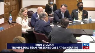 LIVE_ Trump legal team presents case at Georgia Senate hearing (Dec.3 )